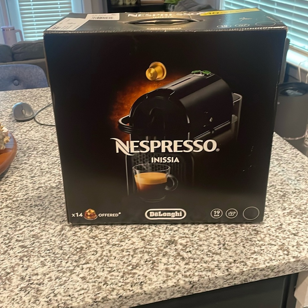 Nepresso machine never used